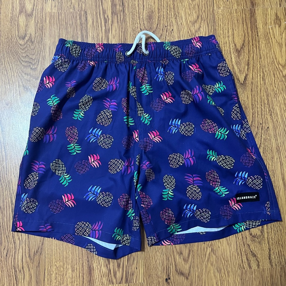 Men’s Colorful Pineapple Swim Shorts